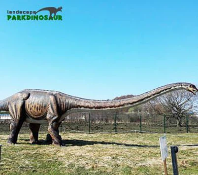 Jurassic Staty Jätte Dinosaurier