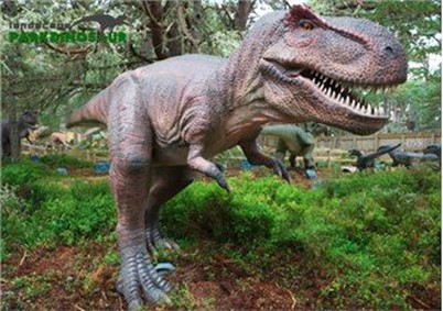 Staty för förhistoriska dinosaurier