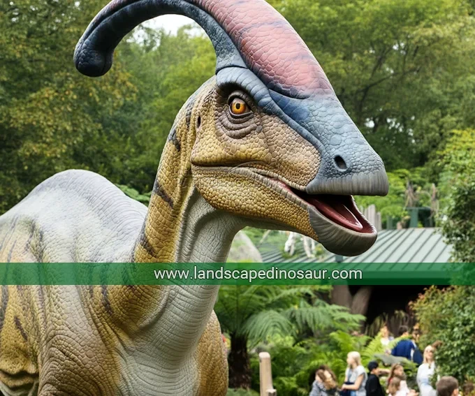animatronic Parasaurolophus animatronic Parasaurolophus